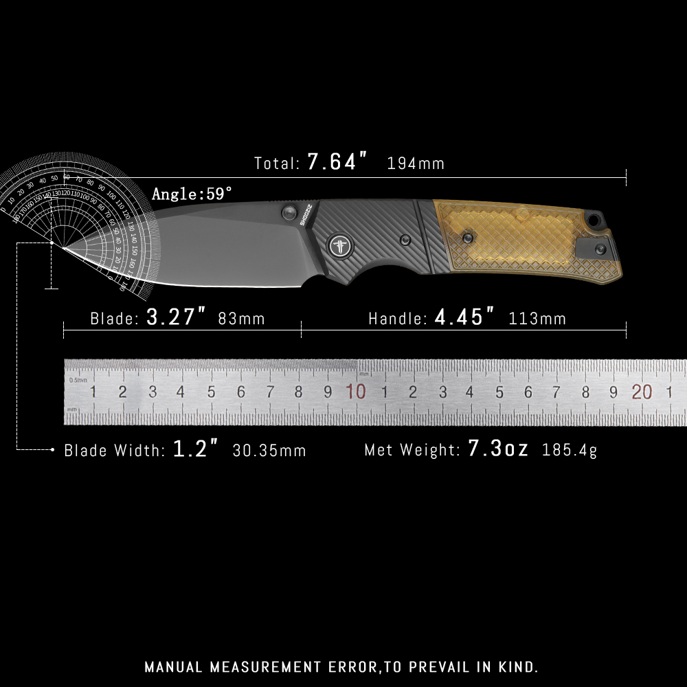Shooziz XUN125, Folding Pocket - Edc Carry Knife 评论和价格