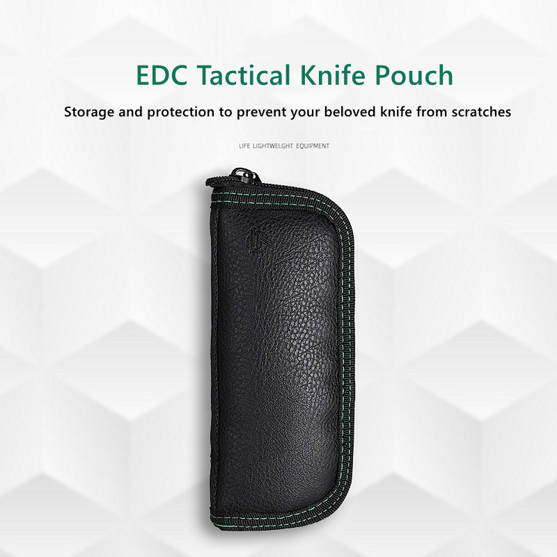 Folding knife, leather bag, kn - Edc Everyday Carry Knives 评论和价格