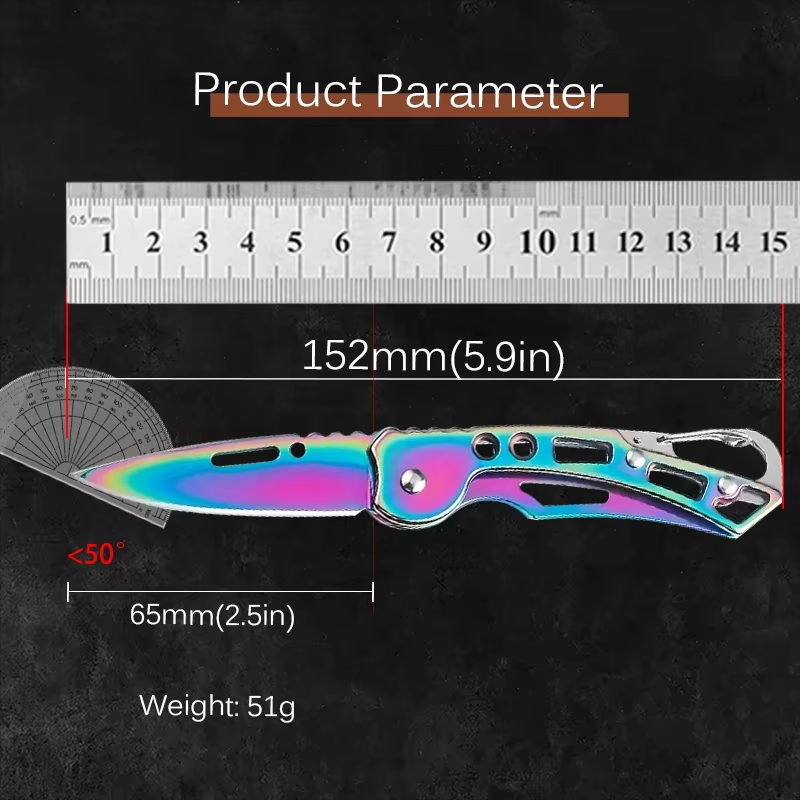 5-Piece Colorful Edc Pocket Kn - Edc Carry Knife 评论和价格