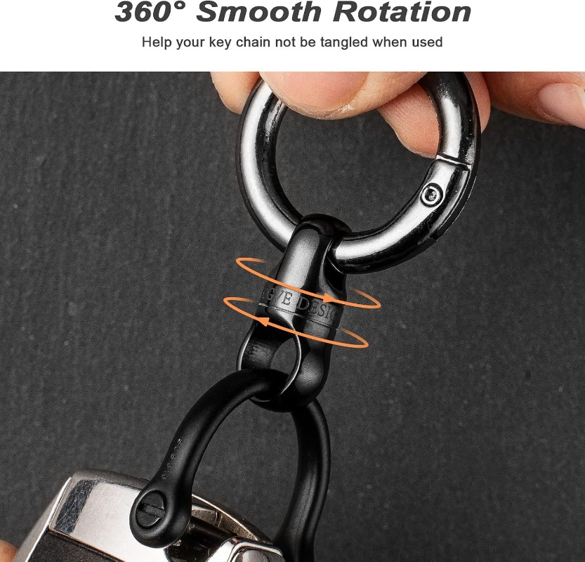Titanium Key Ring With Round C - Edc Carry Clip 评论和价格